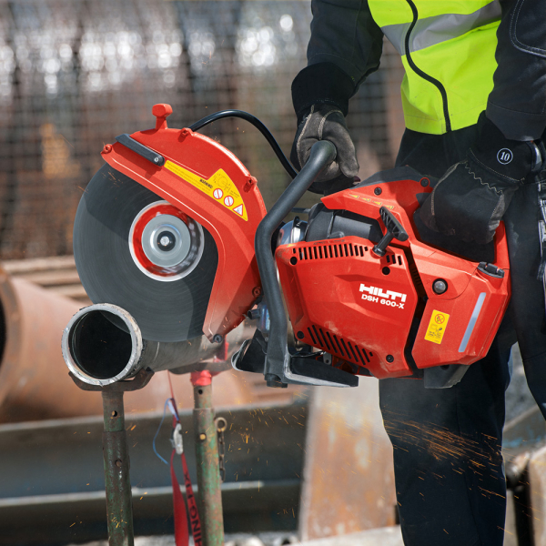 Hilti Light Weight Concrete Gas Saw 12 Rental 3564773 The Home Depot